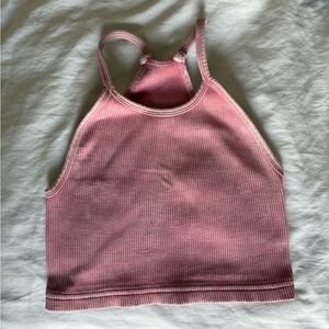 Free People Pink Happiness Runs Tank